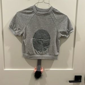 Eeyore costume tee. Excellent condition, worn once. Has detachable snap tail